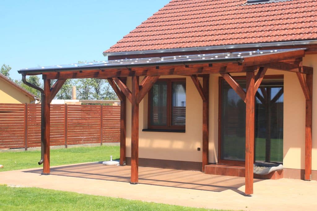 Pergola en bois